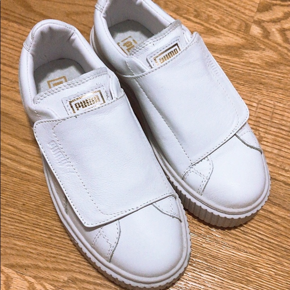Puma white sneakers